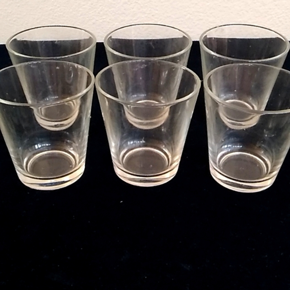 D- Set of 6 Juice Glasses - Picture 8 of 12